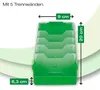 TimeTEX - Portacarte in plastica resistente, formato A8, Anteprima dell’immagine prodotto 3