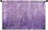 MuchoWow® Wandteppich Wandbehang Verblühte Glyzinie 60x40 Produktbild-Vorschau 1