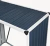 Close-up view of the top corner of a metal firewood shed. Podgląd zdjęcia produktu