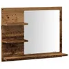 A bathroom mirror with wooden shelves. Náhled obrázku produktu