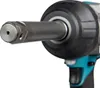 A close-up view of the anvil and part of the housing of a cordless impact wrench. Produktbild-Vorschau