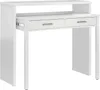 Schreibtisch - Weiß 36x98,5x87,5h cm Produktbild-Vorschau 11