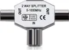 kwmobile Antennen Verteiler Splitter - 0-1000 MHz - 2x Koax Produktbild-Vorschau 5