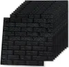 vidaXL 3D Tapete Ziegelstein Selbstklebend 40 Stk. Schwarz Produktbild-Vorschau 4