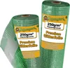Two rolls of green grid film are shown against a white background. One roll is in the foreground and partially unrolled, while the other is in the background and fully rolled. Produktbild-Vorschau
