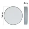 ZMH Deckenlampe Led Deckenleuchte Wohnzimmer - Rund Stoff Produktbild-Vorschau 3