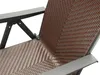 DEGAMO, Klappsessel, Metall & Polyrattan, 2 Stück, braun, Produktbild-Vorschau 5