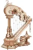Puzzle 3D, Boîte à musique Harpe Magique, Bois, ROKR, 350 Voir les images du produit 8