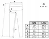 MORAJ Damen-Leggings mit hohem Bund und Rippstrick, Produktbild-Vorschau 7