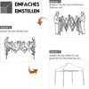 3x3m Faltpavillon Wasserdicht & UV-Schutz 50+, Produktbild-Vorschau 4