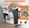 Verstellbare Toilettenbügel Aufstehhilfe 62-77cm - Produktbild-Vorschau 4