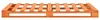 vidaXL Palletbed, bruin, grenenhout, 140x200 cm Productafbeelding-voorbeeld 3