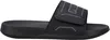 A side view of a black PUMA slide sandal. Produktbild-Vorschau