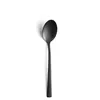 A single black spoon is shown against a white background. Náhled obrázku produktu