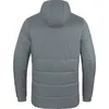 JAKO Unisex Coachjacke Team mit Kapuze, Farbe:steingrau, Produktbild-Vorschau 3