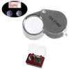 20x 10x faltbarer Juwelier Eye Loupe Metall Produktbild-Vorschau 3