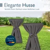 Housse pour table haute Beautissu Premium, Ø80-85 cm, Voir les images du produit 2