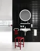 Hocker Serie 801 345 x 500 x 336 mm tiefschwarz Produktbild-Vorschau 3
