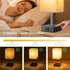 EDISHINE LED Nachttischlampe Touch Dimmbar 2er Produktbild-Vorschau 2