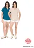 Damenbluse Doppelpack Viskose Petrol Creme Gr. 38 Produktbild-Vorschau 10