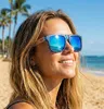 VeyRey Nerd-Sonnenbrille aus Holzimitat Surance dunkelblau Produktbild-Vorschau 4