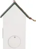 Clayre & Eef Vogelhaus 15x10x22 cm Weiß Holz Produktbild-Vorschau 3