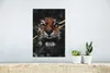 MuchoWow® Poster Tiger - Nahaufnahme - Pflanzen 20x30 cm - Produktbild-Vorschau 5