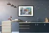 MuchoWow® MuchoWow® Gerahmtes Poster Katze - Fenster - Produktbild-Vorschau 5