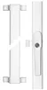 Abus Fenster-Stangengriff FOS 550W,weiß Dreh-und Produktbild-Vorschau 1