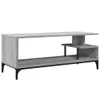 TV-Schrank Grau Sonoma 102x40x41 cm Holzwerkstoff und Stahl Produktbild-Vorschau 1