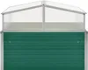 vidaXL Serra verde 100x100x77 cm Acciaio zincato Anteprima dell’immagine prodotto 2