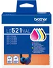 Brother LC521VAL Cartuccia d'inchiostro originale Value Anteprima dell’immagine prodotto 4