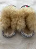 Damen Leder Wolle Winter HüttenSchuhe Lamfell HausSchuhe Produktbild-Vorschau 16