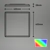 Pannello LED dimmerabile Telecomando RGB Ultrapiatto 15W Anteprima dell’immagine prodotto 4