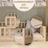 Crazy Pine Kinderbett 100x200 cm – Hohes Montessori Produktbild-Vorschau 4