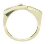 333/- Gold Ring "Sequoia" mit Zirkonia, 8 Karat, Goldfarbig Produktbild-Vorschau 2