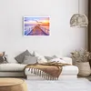 Poster - Poster ohne Rahmen - Sonnenuntergang Wasser Brücke Produktbild-Vorschau 6