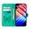 Lederhülle für Infinix Hot 30i X669 Schmetterling Prägung Produktbild-Vorschau 4