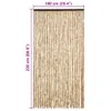 vidaXL Záclona proti hmyzu béžová 100x220 cm žinylka Náhled obrázku produktu 7
