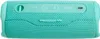 A teal JBL Flip 6 portable waterproof speaker is shown from the top. Produktbild-Vorschau