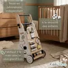 KiddyMoon Marcheur en bois pour bébé Marcheur amusant pour Voir les images du produit 5