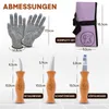 Eli®Schnitzmesser Kinder Set ab 6 Jahre, hochwertiges Produktbild-Vorschau 7