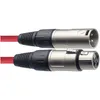 Mikrofonkabel, XLR/XLR (m/f), 10 m, rot Produktbild-Vorschau 2