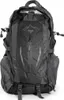 A black trekking backpack shown from the front. Náhľad obrázku produktu