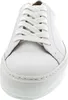 A close-up, front-facing view of a white sneaker. Produktbild-Vorschau
