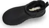 A black Ugg boot is shown from a top-down perspective against a white background. Voir les images du produit