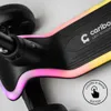 Close-up of a child's scooter with LED lights. Produktbild-Vorschau