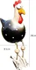 Keramik Huhn Gartendeko, Gartendeko Hühnerdeko, Produktbild-Vorschau 4