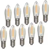 A collection of LED filament light bulbs arranged in two rows against a white background. Produktbild-Vorschau