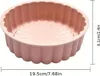 2er-Pack Antihaft Silikon Kuchenform 19,5 cm – Backform aus Produktbild-Vorschau 3